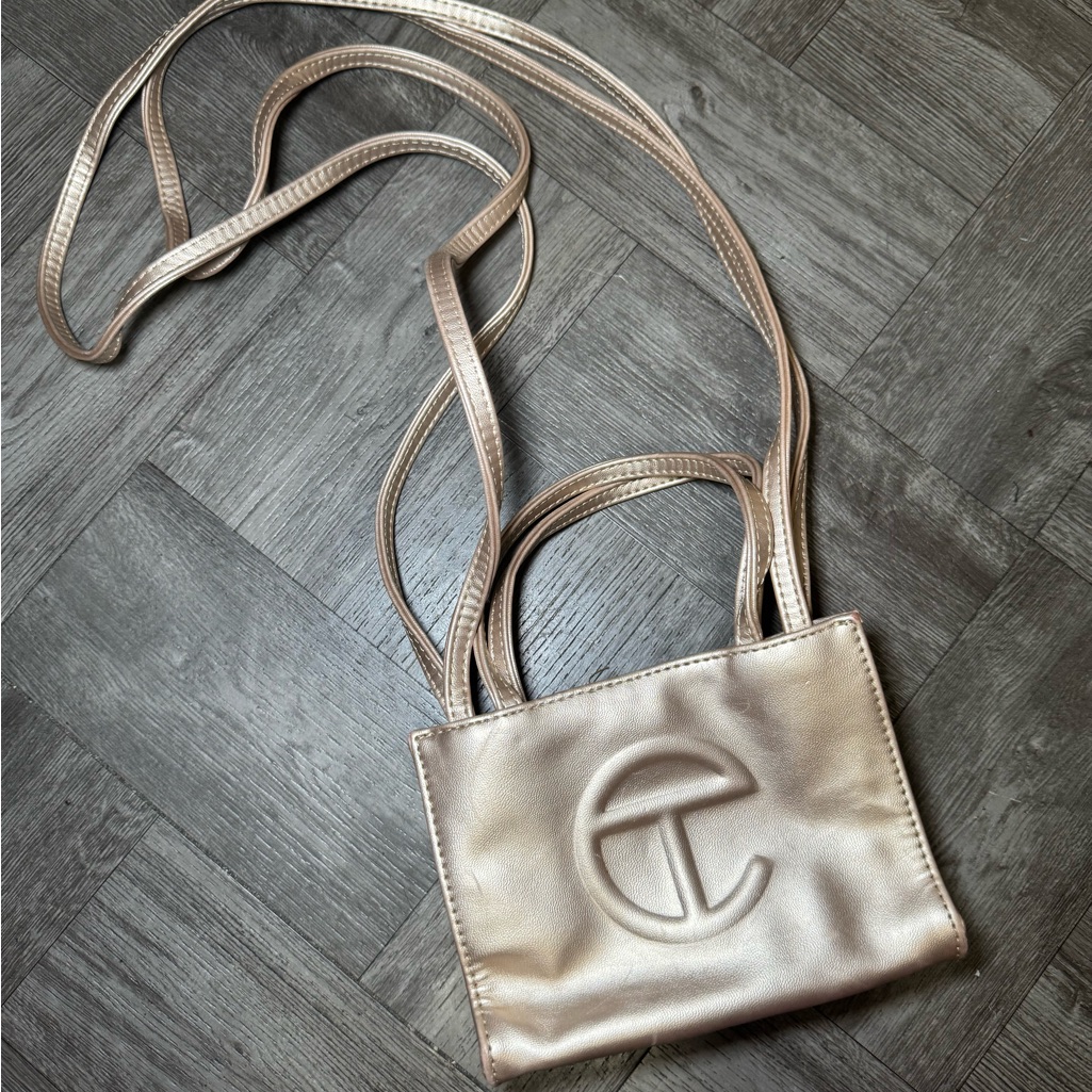 Metallic Gold Telfar Shopping Bag (2021)